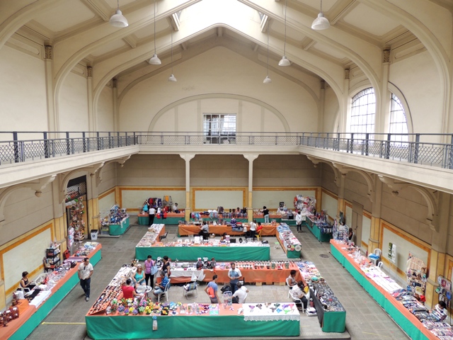 Mercado Municipal São Paulo ladrilhos belgas