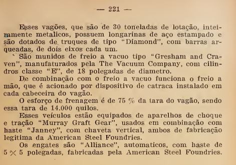 Aquisição de vagões