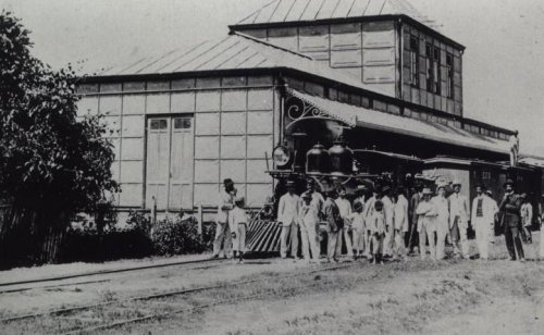 Bananal Estação foto histórico