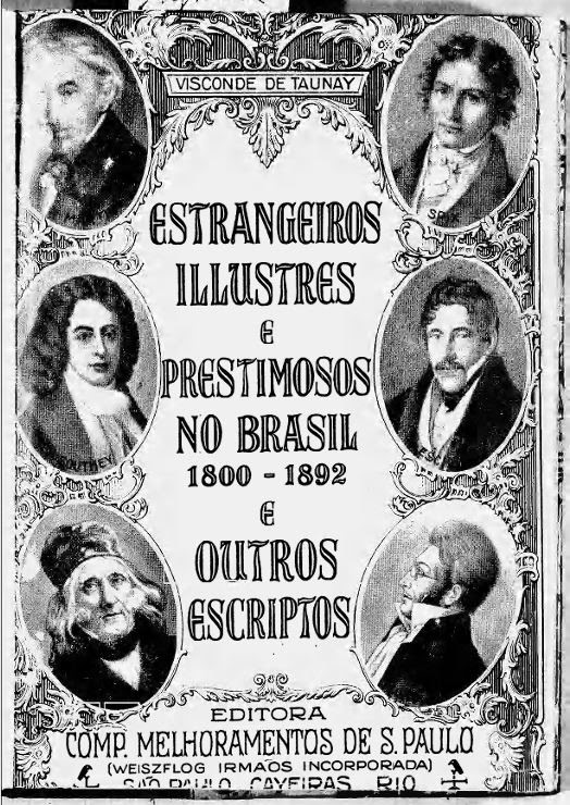 Capa livro Estrangeiros illustres