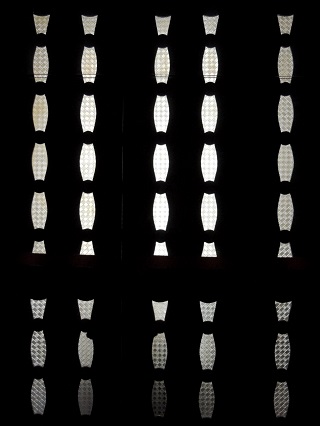 Casa Carlos Leôncio Vidro belga incolorado porta hall