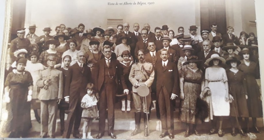 Confeitaria Colombo Festas dos Reis belgas 1920