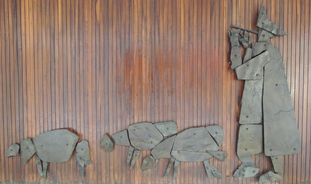 Artista belga Cornil prédio Albar São Paulo