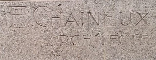 Ernest Chaineux assinature