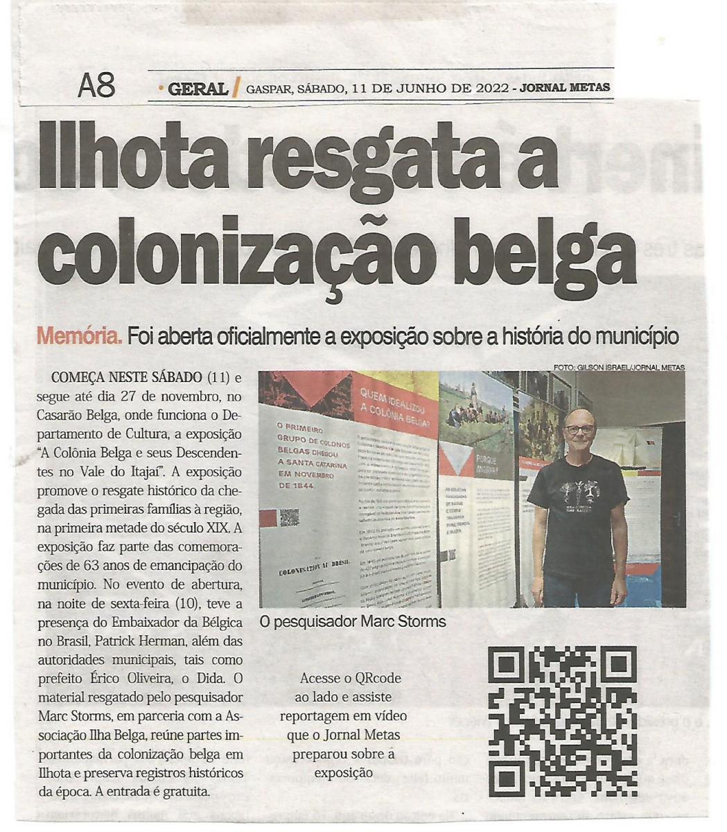 Expo Ilhota Jornal Metas 20220611