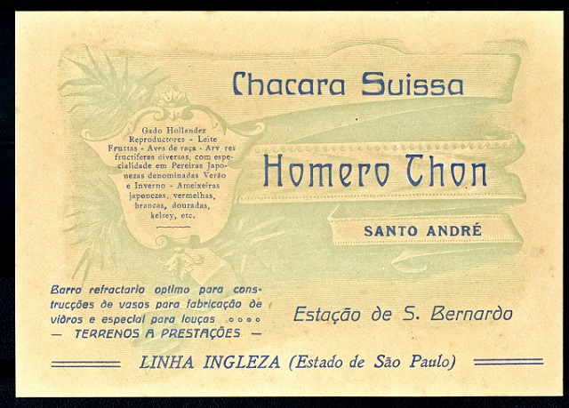 Homero Thon Chácara Suiça