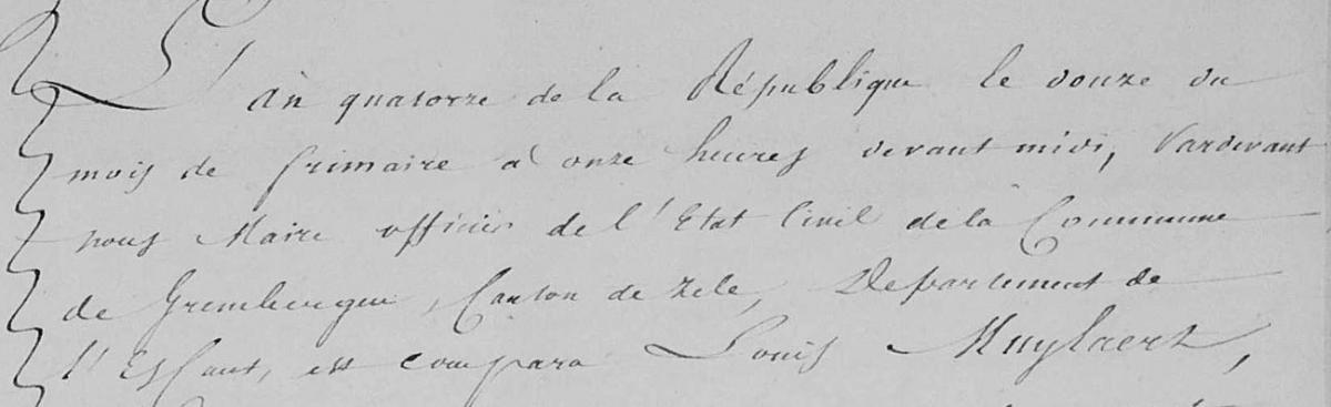 Muylaert Charles Benoit geboorte