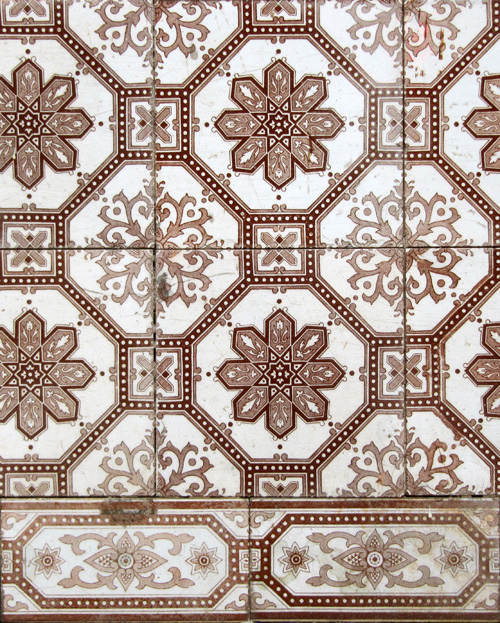 Rio de Janeiro Rua Bambino Azulejos belgas