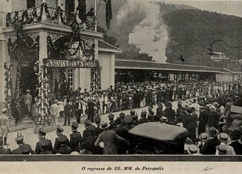 Rei Alberto Revista Careta 642 Saída de Petrópolis