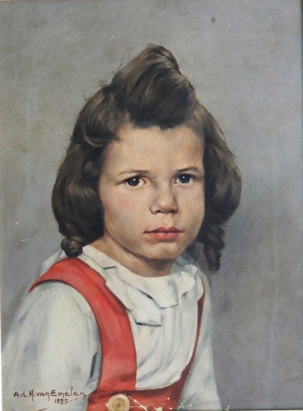 Van Emelen Adrien Retrato do neto Sergio Sued José Giudice