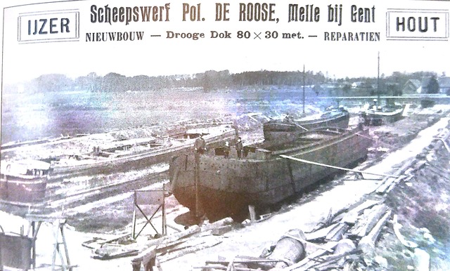 Scheepswerf Pol. De Roose - Melle - België