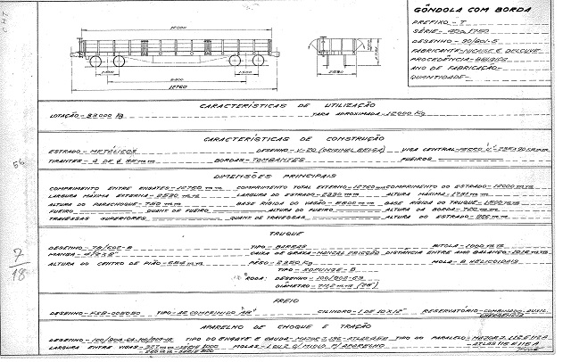 Planta Gôndola tipo T Nicaise et Delcuve