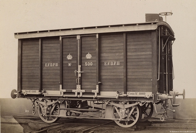 Vagão EFDPII Ateliers de la Dyle
