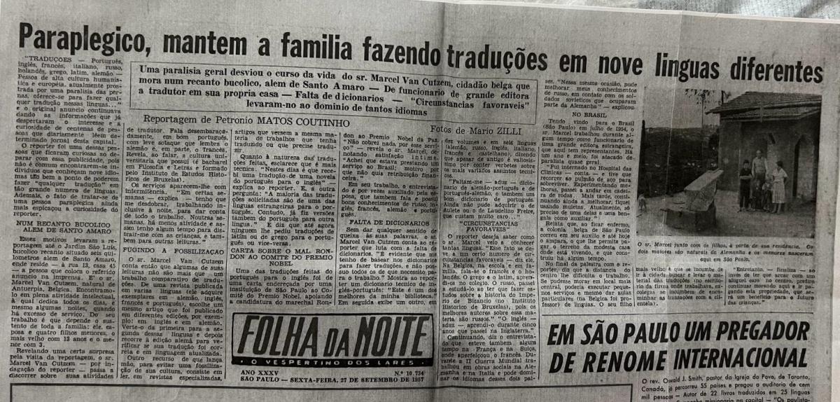 Van Cutsem artigo jornal