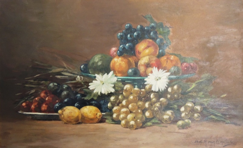 Van Emelen Adrien Natureza morte com frutas e flores