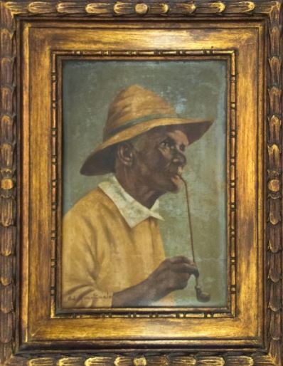 Van Emelen Retrato com cachimbo