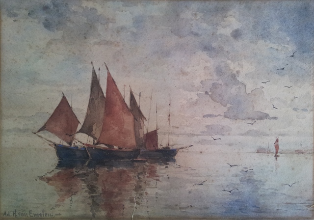 Van Emelen Adrien Barco com velas