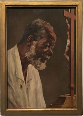 VanEmelen Negro diante crucifixo