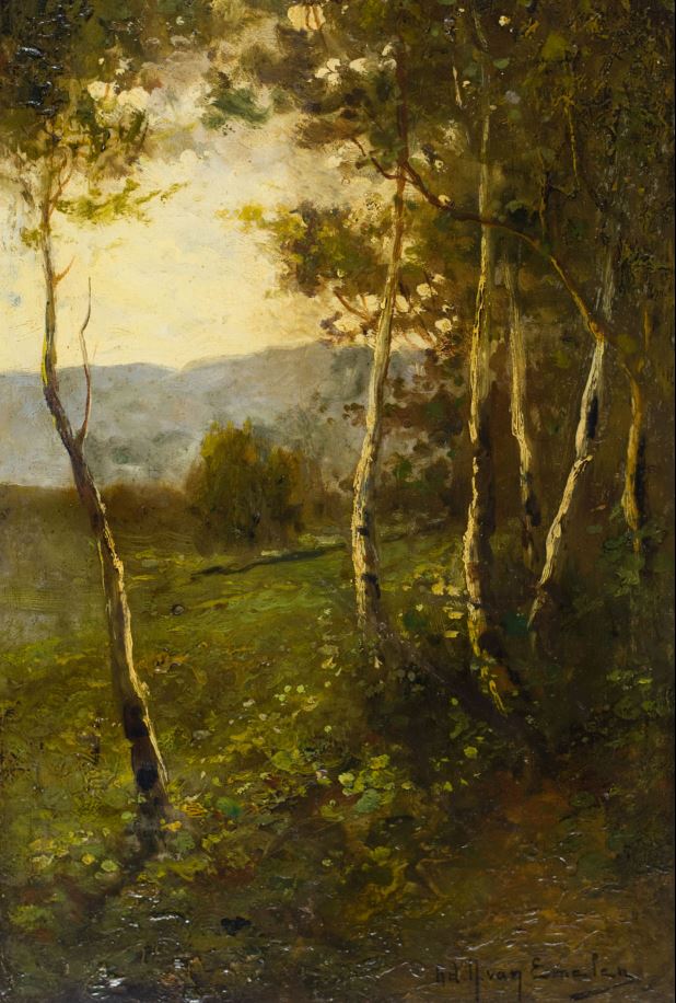Pintura Paisagem Van Emelen