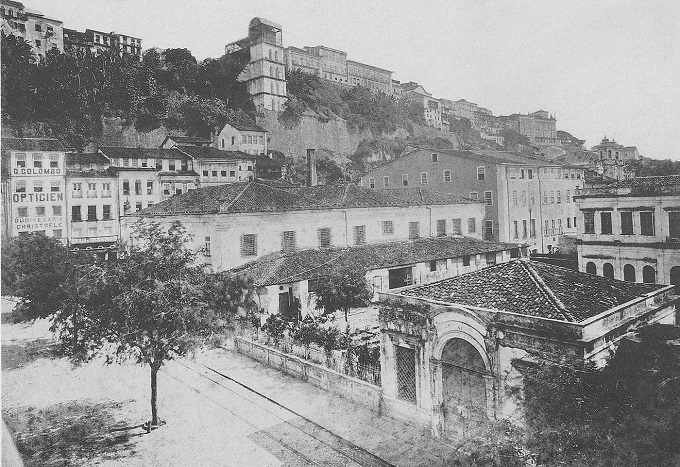 Foto Gaensly Elevador Lacerda